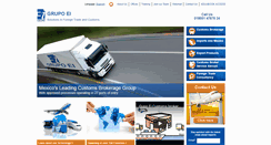 Desktop Screenshot of customsbroker-mexico.com